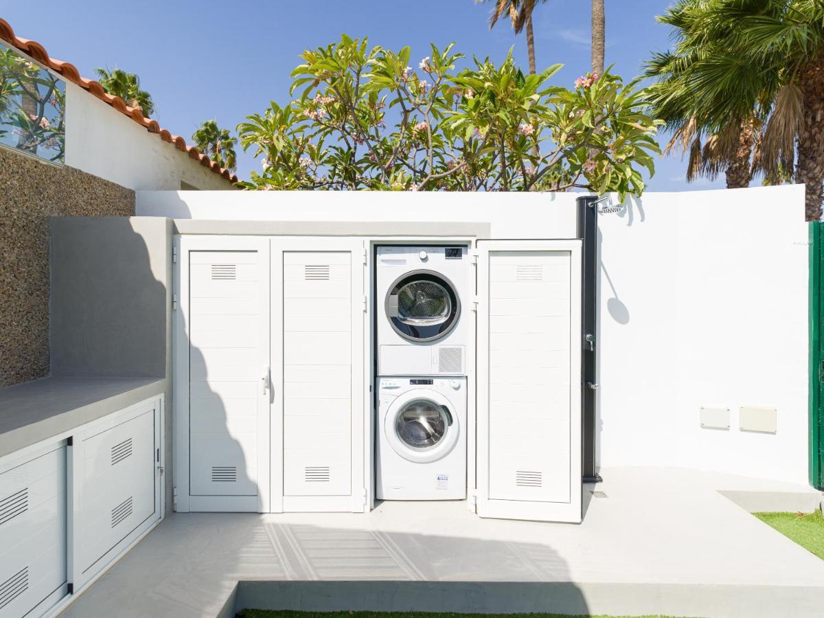 Aquarium Bungalow Private Jacuzzi, 3 Bedrooms, Ac And Bikes Maspalomas  Zewnętrze zdjęcie