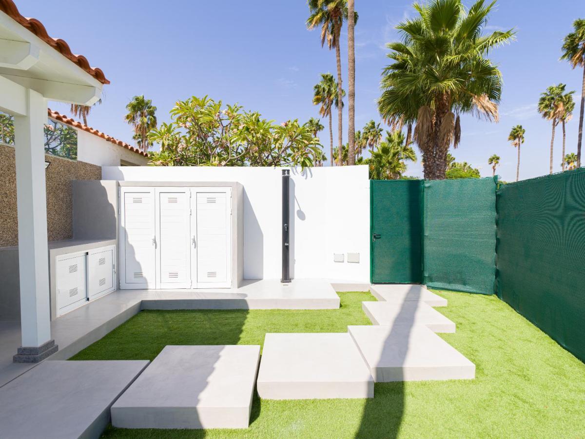 Aquarium Bungalow Private Jacuzzi, 3 Bedrooms, Ac And Bikes Maspalomas  Zewnętrze zdjęcie